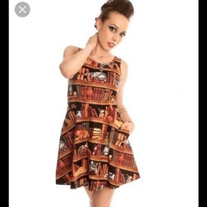 Modcloth Literature Cats XL Dress